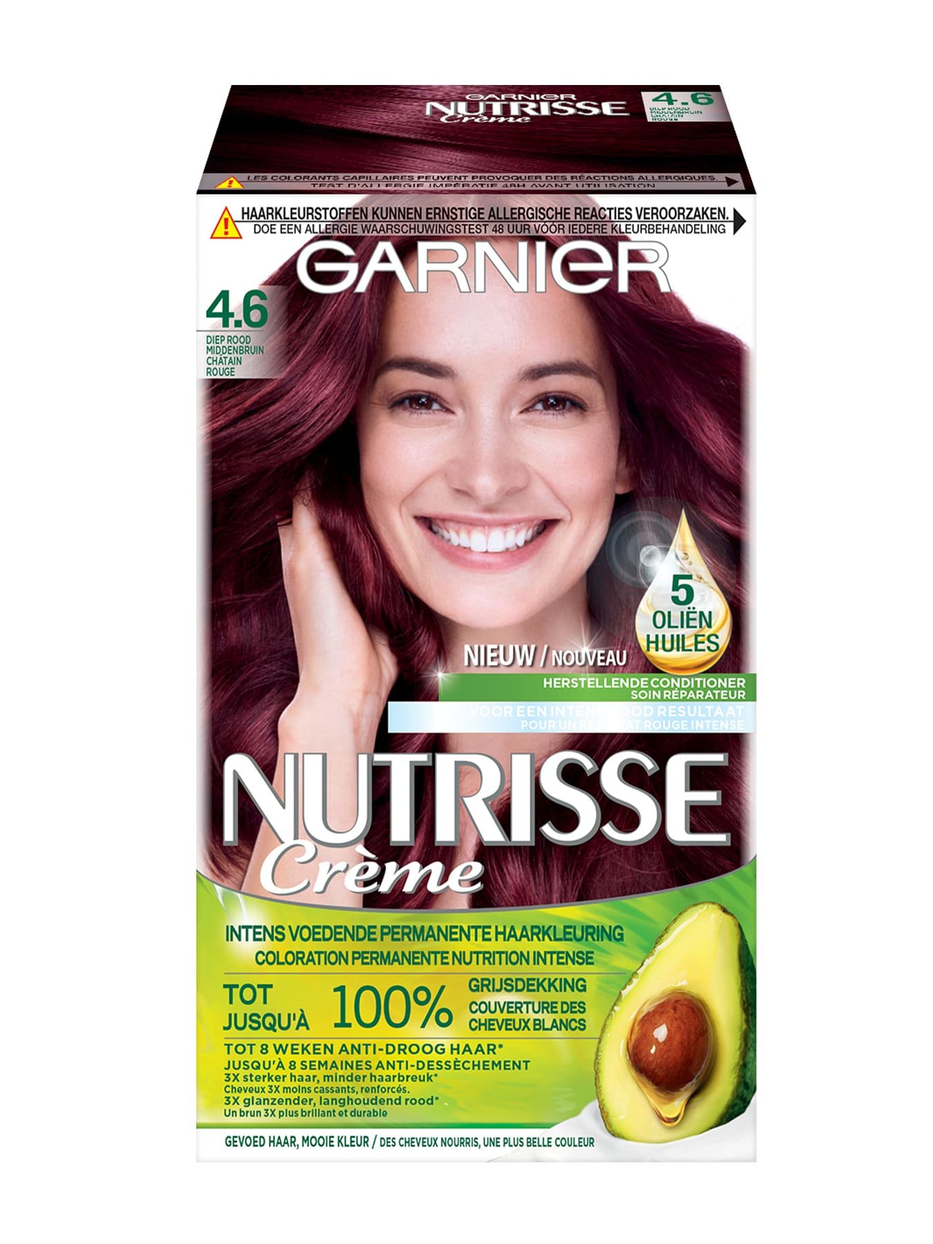 Nutrisse Creme 4.6 diep rood middenbruin